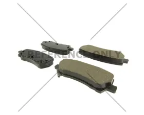 StopTech Brake Pad Set, Ceramic, Front for Honda Civic 2006-2011, 309.1793
