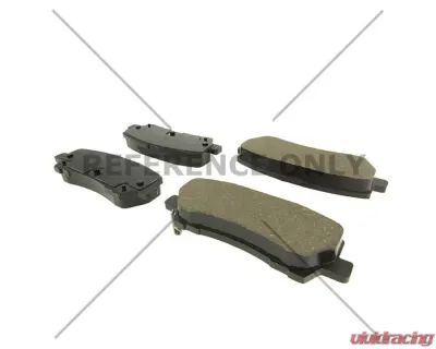 StopTech Brake Pad Set, Ceramic, Front for Honda Civic 2006-2011, 309.1793 - 309.17930