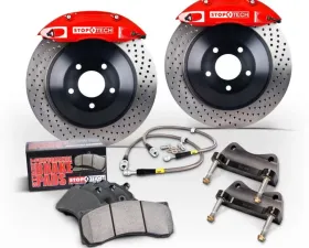 StopTech Big Brake Kit 1-Piece Rotor Front - Red, 82.330.6700.61