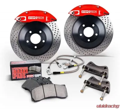 StopTech Big Brake Kit 1-Piece Rotor Front, Ford, 82.345.6100.22 - 82.345.6100.22