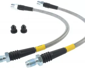 StopTech Performance Brake Pads for Ford Mustang 2015-2023, Red 950.395