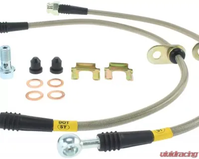 StopTech Stainless Steel Brake Line Kit Front for Honda Civic 2006-2011, 950.47001 - 950.47001