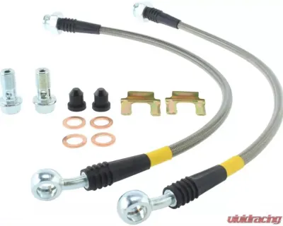 StopTech Stainless Steel Brake Line Kit Rear for Ford Mustang 2015-2023, 950.62505 - 950.62505