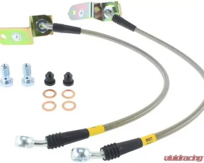 StopTech Stainless Steel Brake Line Kit Rear for Honda Civic 2006-2011, 950.63501 - 950.63501