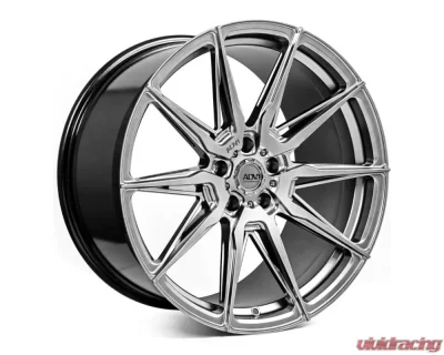 ADV1 ADV5.0 Deep Concave Wheel 19x10 5x112 52mm Platinum Black Wheel - V22190044P52