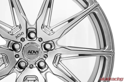 ADV1 ADV5.0 Deep Concave Wheel 19x10 5x112 52mm Platinum Black Wheel - V22190044P52