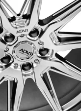 ADV1 ADV5.0 Deep Concave Wheel 19x10 5x112 52mm Platinum Black Wheel                                     - V22190044P52 - Image 5