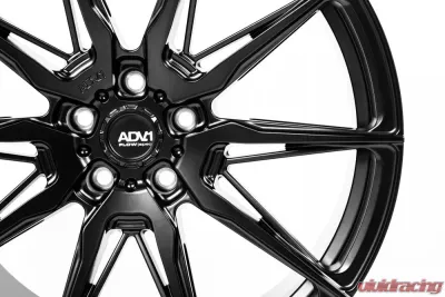 ADV1 ADV5.0 Deep Concave Wheel 20x10.5 5x114.3 45mm Satin Black SINGLE WHEEL CLERANCE CLEARANCE - V22200565P45