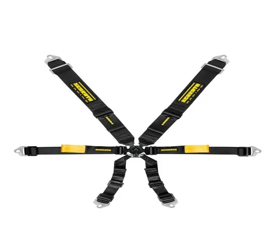 Schroth Enduro 3x2 6 Point Harness Black - SR 94500-0-30