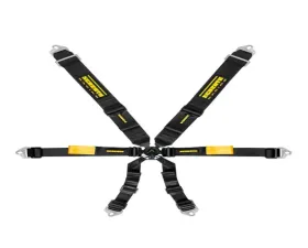 Schroth Enduro 3x2 6 Point Harness Black