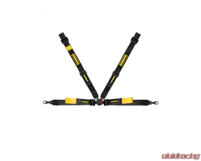 Schroth Seat Belt Porsche Carbon Seats Passenger Right Side Black - SR 90594-0 RH
