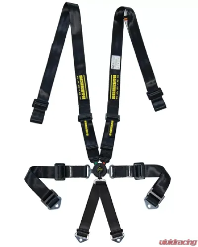 Schroth SFI 16.1 Profi 2x2 Seat Belt 6-Point Pull Down Bolt-On - SR 91152PD B-6