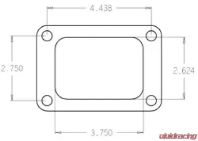 Cometic Gaskets .010" Stainless Steel Turbo Flange Gasket, T6 - C4517