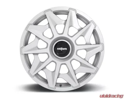 Rotiform CVT Cast Monoblock Wheel 19x8.5 5x100 | 5x112 45mm Gloss Silver - R124198514+45