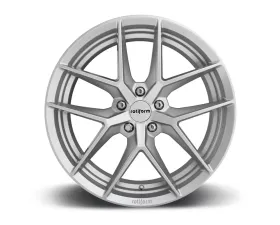 Rotiform FLG Gloss Silver Cast Monoblock Wheel 19x8.5 5x108 45mm SINGLE WHEEL CLEARANCE