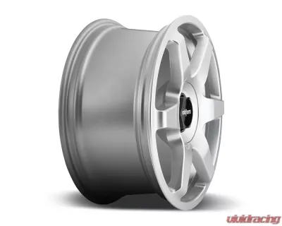Rotiform SIX Cast Monoblock Wheel 18x8.5 5x100 | 5x112 45mm Gloss Silver - R114188514+45