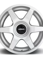 Rotiform SIX Cast Monoblock Wheel 18x8.5 5x100 | 5x112 45mm Gloss Silver                                     - R114188514+45 - Image 4