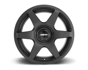 Rotiform SIX Cast Monoblock Wheel 19x8.5 5x100 | 5x112 35mm Matte Black