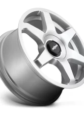 Rotiform SIX Cast Monoblock Wheel 18x8.5 5x100 | 5x112 45mm Gloss Silver                                     - R114188514+45 - Image 2