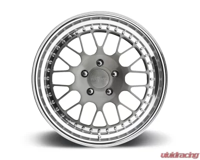 Rotiform LVS 3-Piece Forged Flat/Convex Center Wheels - LVS-3PCFORGED-FLAT