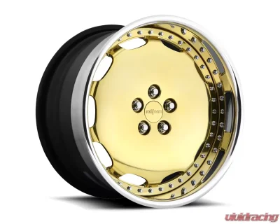 Rotiform SCR 3-Piece Forged Flat/Convex Center Wheels - SCR-3PCFORGED-FLAT