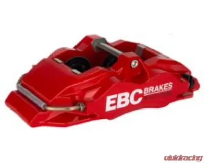 EBC Brakes Front Right Side Red Apollo Series Brake Calipers Audi | Fiat | Ford | Mini | Scion | Subaru | Toyota | Volkswagen 2001-2021 - BC4101RED-R