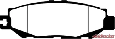 EBC Brakes Greenstuff Street sport Rear Disc Brake Pad Set FMSI D613 Rear - DP21008