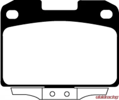 EBC Brakes Greenstuff Street sport Rear Disc Brake Pad Set FMSI D631 Dodge Stealth Rear 1994 - DP21098