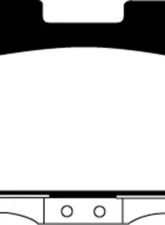 EBC Brakes Greenstuff Street sport Rear Disc Brake Pad Set FMSI D631 Dodge Stealth Rear 1994                                     - DP21098 - Image 3