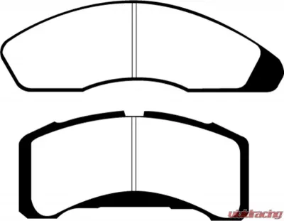 EBC Brakes Greenstuff Street sport Front Disc Brake Pad Set FMSI D152 Front - DP21151