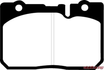 EBC Brakes Greenstuff Street sport Front Disc Brake Pad Set FMSI D665 Lexus LS400 Front 1995-2000 4.0L V8 - DP21154