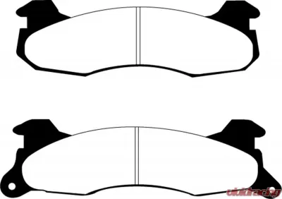 EBC Brakes Greenstuff Street sport Rear Disc Brake Pad Set FMSI D204 Ford Mustang Rear 1985-1986 2.3L 4-Cyl - DP21161