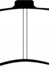 EBC Brakes Greenstuff Street sport Front Disc Brake Pad Set FMSI D731 Front                                     - DP21162 - Image 3