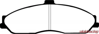 EBC Brakes Greenstuff Street sport Front Disc Brake Pad Set FMSI D731 Front - DP21162