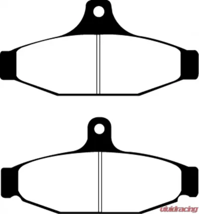 EBC Brakes Greenstuff Street sport Rear Disc Brake Pad Set FMSI D413 Rear - DP21167
