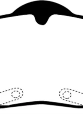 EBC Brakes Greenstuff Street sport Front Disc Brake Pad Set FMSI D800 Saab 9-5 Front 1999-2001 2.3L 4-Cyl                                     - DP21187 - Image 3