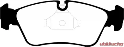 EBC Brakes Greenstuff Street sport Front Disc Brake Pad Set FMSI D781 BMW Front - DP21211