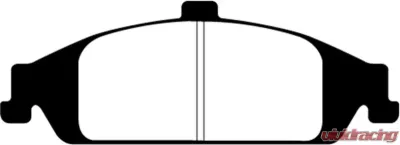EBC Brakes Greenstuff Street sport Front Disc Brake Pad Set FMSI D752 Front - DP21243