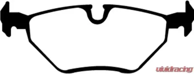 EBC Brakes Greenstuff Street sport Rear Disc Brake Pad Set FMSI D763 BMW Rear - DP21289