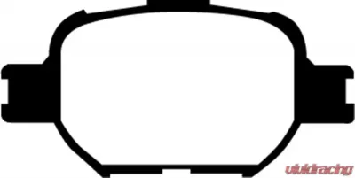 EBC Brakes Greenstuff Street sport Front Disc Brake Pad Set FMSI D817 Front - DP21325