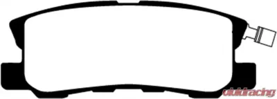 EBC Brakes Greenstuff Street sport Rear Disc Brake Pad Set FMSI D868 Rear - DP21407