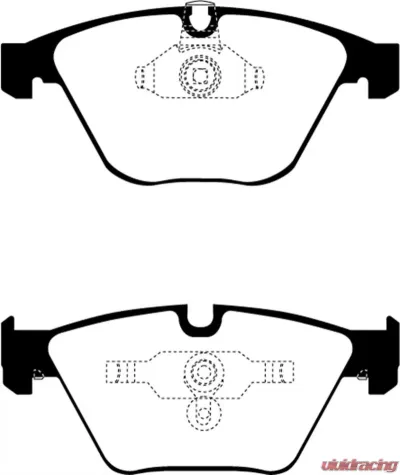 EBC Brakes Greenstuff Street sport Front Disc Brake Pad Set FMSI D918 BMW Front - DP21449