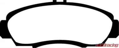 EBC Brakes Greenstuff Street sport Front Disc Brake Pad Set FMSI D787 Front - DP21610