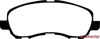 EBC Brakes Greenstuff Street sport Front Disc Brake Pad Set FMSI D866 Front - DP21614