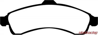 EBC Brakes Greenstuff Street sport Front Disc Brake Pad Set FMSI D882 Chevrolet SSR Front 2003-2005 - DP21618