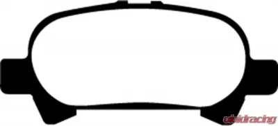 EBC Brakes Greenstuff Street sport Rear Disc Brake Pad Set FMSI D828 Toyota Rear - DP21715