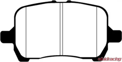 EBC Brakes Greenstuff Street sport Front Disc Brake Pad Set FMSI D1160 Front - DP21763