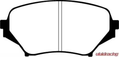 EBC Brakes Greenstuff Street sport Front Disc Brake Pad Set FMSI D1179 Mazda Miata Front 2006-2014 2.0L 4-Cyl - DP21774