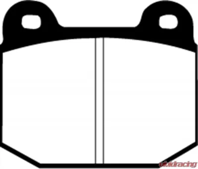 EBC Brakes Greenstuff Street sport Front Disc Brake Pad Set FMSI D109 Alfa Romeo Milano Front 1987-1989 - DP2197