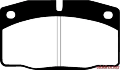 EBC Brakes Greenstuff Street sport Front Disc Brake Pad Set FMSI D378 - DP2325